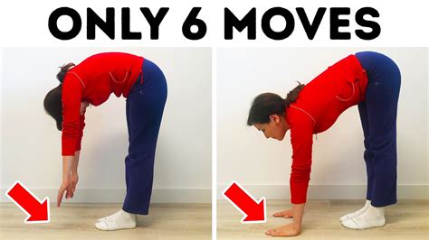 The Only 6 Stretches You Need To Become Flexible Youtube