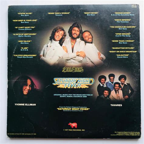 Various Bee Gees Saturday Night Fever Ost Lp Vinyl Ph