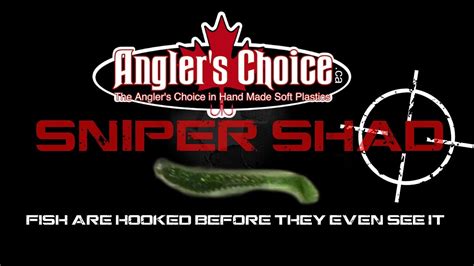 New For 2014 Anglers Choice Sniper Shad Youtube