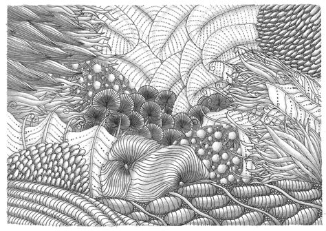 Zentangle Under The Sea Zentangle Art Zentangle Flowers Tangle Doodle