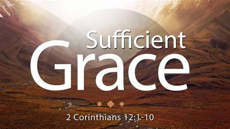sufficient grace youtube
