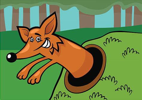 Fox Den Illustrations Royalty Free Vector Graphics And Clip Art Istock