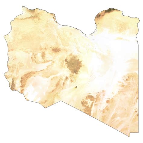 Map Of Libya Gis Geography