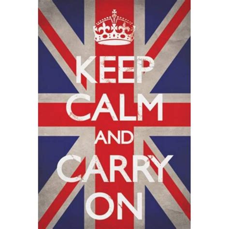 El Poster Keep Calm And Carry On De Mejor Calidad Y Precio En Nosoloposter