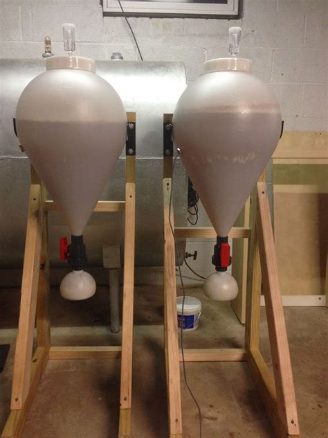 These brew stand are freestanding with custom designs. homemade stand for fastferment - Google Search | Home brewing equipment, Home brewing, Brewing ...