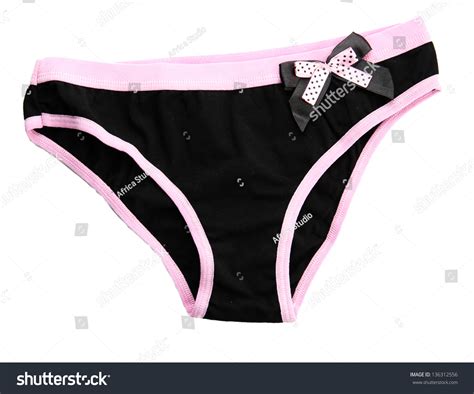 Womans Panties Isolated On White Stock Photo Shutterstock