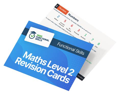 Functional Skills Maths Level 2 Revision Cards Functional Skills Level 2