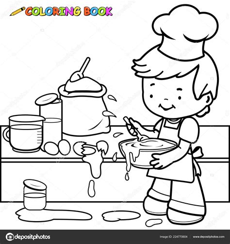 Álbumes 90 Foto Dibujo De Una Cocina Para Colorear El último