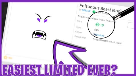 Save and share your meme collection! ROBLOX! IS POSINOUS BEAST MODE GOING TO BE LIMITED? - YouTube