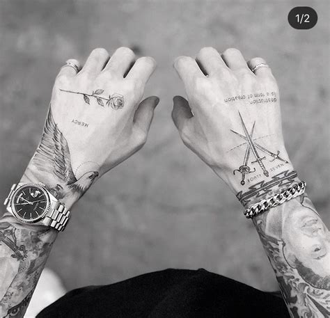 Tattoo Ideas Simple Hand Tattoos For Guys Hand Tattoos Tattoos