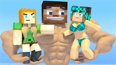 Top 10 Minecraft Life Animation Of Alex And Steve The Best Love