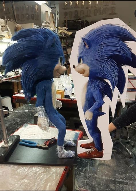 Behind The Scene Photos From The Sonic Movie Show A Surprise Wow