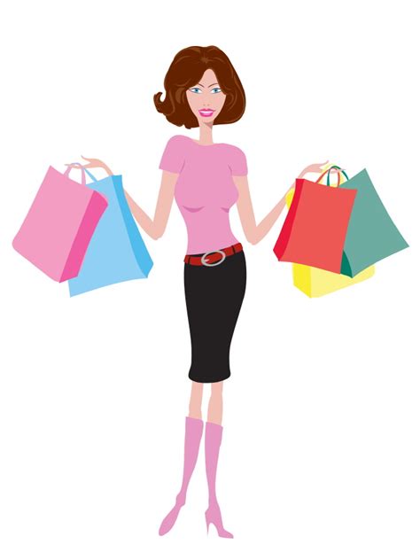 Woman Shopping Clipart Free Download On Clipartmag