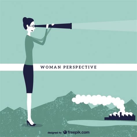 Free Vector Woman S Perspective
