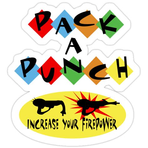 Pack A Punch Stickers By Furion007 Redbubble