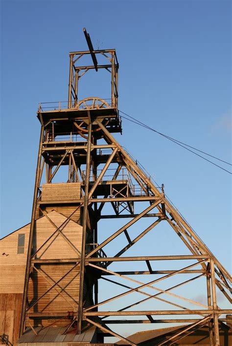 Mining Headframe Stock Photo Image Of Historical Mineral 3987284