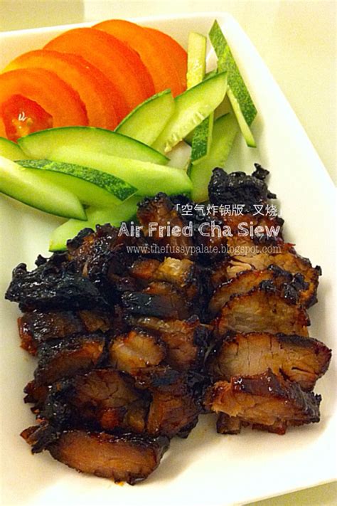 Fish, eggs, flour, and panko crumbs and an air fryer. The Fussy Palate: Air Fried Char Siew | Fries, Food, Air ...