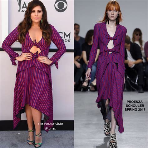 Hillary Scott In Proenza Schouler At The 52nd Academy Of Country Music Awards