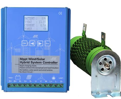 Buy 1600w Wind Solar Hybrid Charge Controller With Dump Load For Max