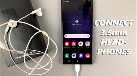 How To Connect Wired 35mm Headphones To Samsung Galaxy S23 S23 And