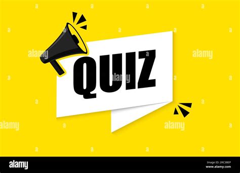 Quiz Text Speech Symbols Concept Stock Vector Image And Art Alamy