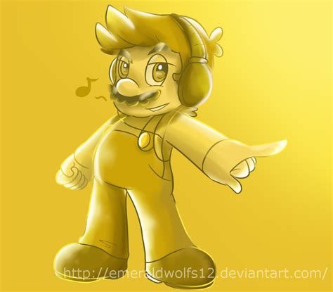 Gold Mario By Mariobrosyaoifan12 On Deviantart