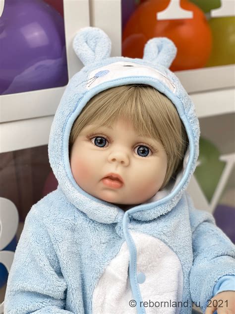 👶 Силиконовая кукла реборн мальчик Кристиан 55 см купить за 6640 руб