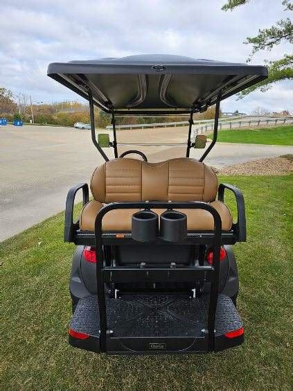 2024 Club Car Lifted Black Onward Gas Four Passenger Golf Cart Chuck
