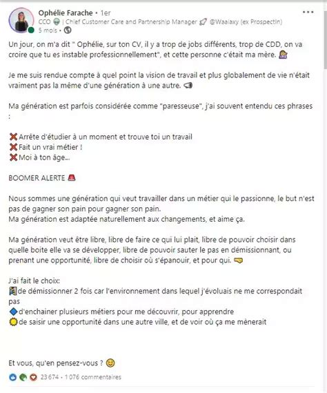 Post LinkedIn Les Meilleurs Exemples La Technique