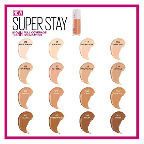 Super Stay Full Coverage Foundation Maybelline New York Perfumes Nb