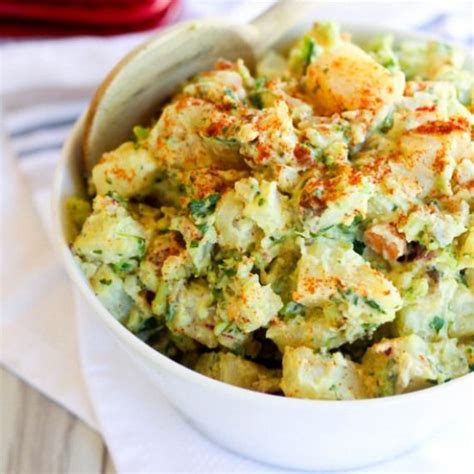 Remove from the heat and release the. Lightened Up Classic Potato Salad. Lightened Up Potato Salad is creamy with soft potatoes ...