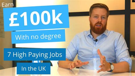 7 Highest Paying Jobs In The Uk Without A Degree 20192020 Earn Over