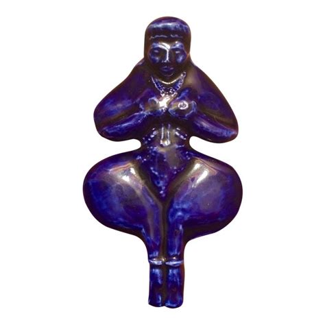 Mesopotamian Fertility Goddess Ceramic Plaque Chairish