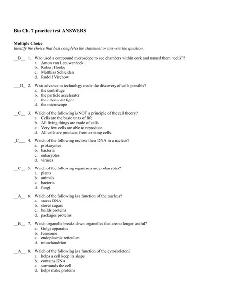 Chapter 4 ecosystems and communities. Cells The Units Of Life Worksheet Answers Chapter 2 | Kids ...