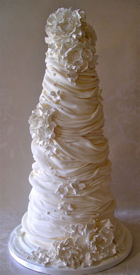 Gorgeous Whipped Cream Wedding Cake Cream Wedding Cakes Cream