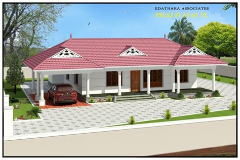 1136 Sq Ft Traditional Single Floor Kerala Home Home Pictures