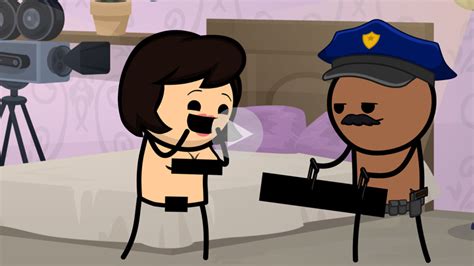 rule 34 bedroom setting censored breasts censored penis censored pussy cop hat cyanide and