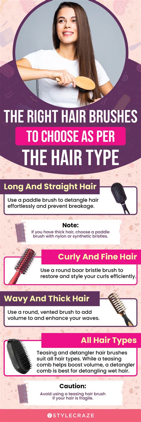 Types Of Hair Brushes Different Hair Brush Types And How To Use Them