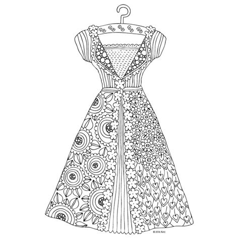 Adult Fashion Coloring Pages Free Printables