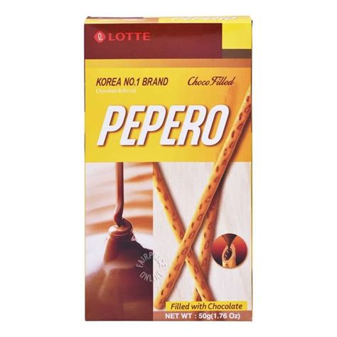 Jual Lotte Pepero Stick Biscuits Choco Filled G Di Lapak BisQuitto