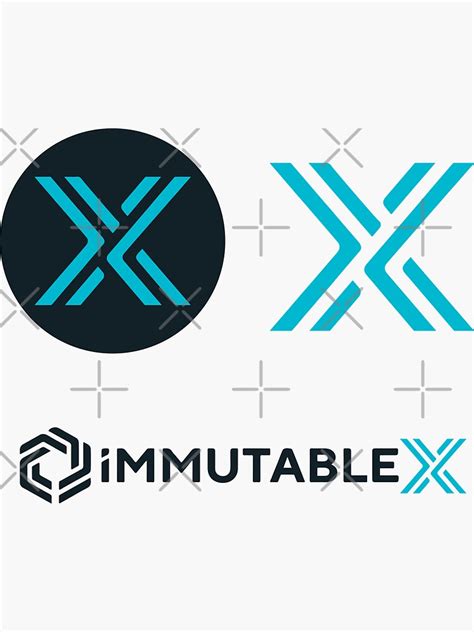 Immutable X Cryptocurrency Immutable X Imx Sticker For Sale By