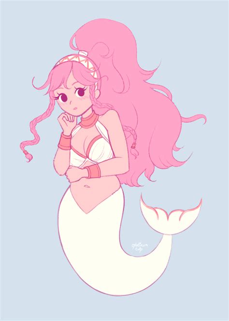 Olivia As A Mermaid Fireemblem
