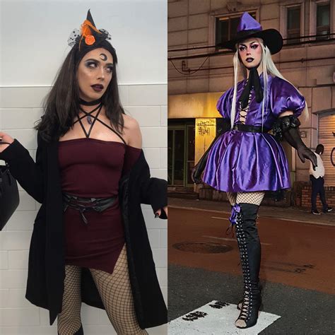 First Time In Drag Last Halloween Vs This Halloween Ig Basicallyextra R Drag