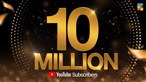 Celebrating 10 Million Subscribers On Youtube Thank You For Your Love