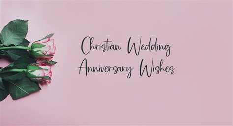 Christian Wedding Anniversary Wishes Religious Messages