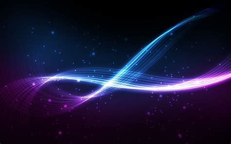 Blue And Purple Galaxy Wallpaper Abstract Shapes Digital Art Lines