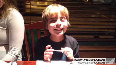7 Year Old Explains Savetheplateau Un Enfant De 7 Ans Explique Le
