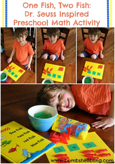 Dr. Seuss Inspired Preschool Math Activity