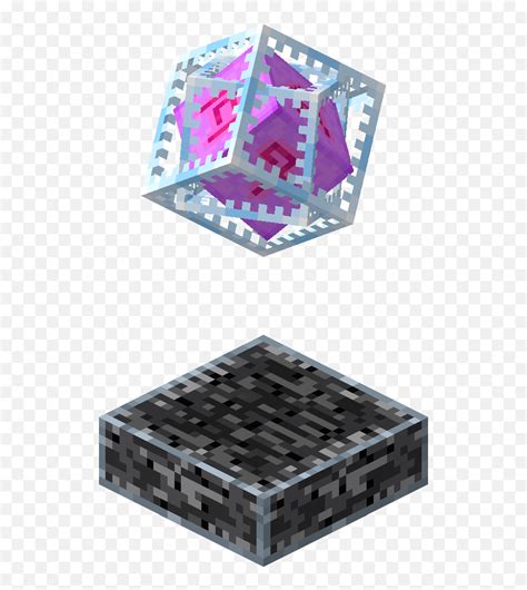 End Crystal U2013 Minecraft Wiki Png Bedrock Icon Free Transparent