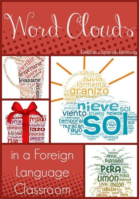 Debbies Spanish Learning Seven Ways To Use Word Clouds In A Language